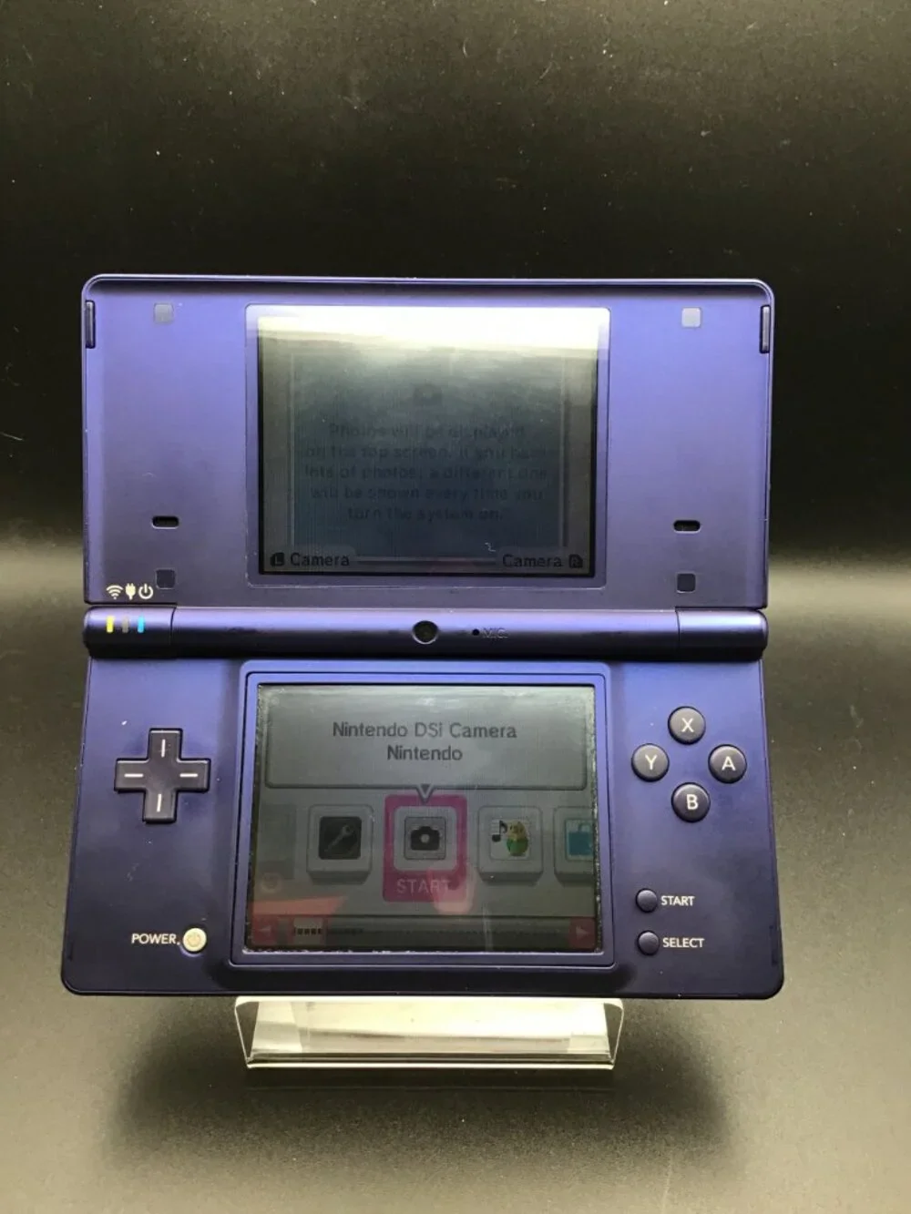 Nintendo DSi Midnight Blue TWL-001 Japan Tested New Charger Stylus And Battery